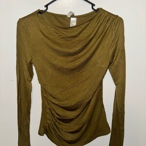 H&M Divided Khaki Top